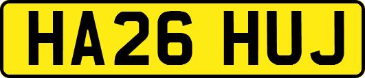 HA26HUJ