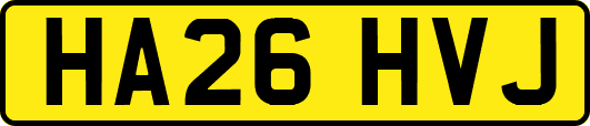 HA26HVJ