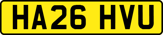 HA26HVU