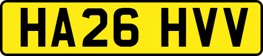 HA26HVV