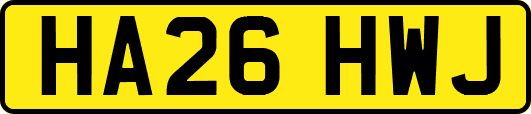 HA26HWJ