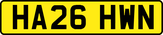 HA26HWN