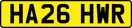 HA26HWR