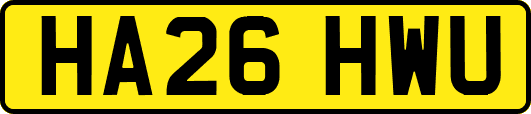 HA26HWU