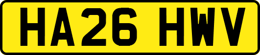HA26HWV
