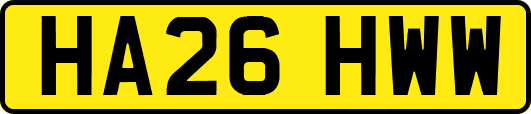 HA26HWW