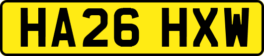 HA26HXW