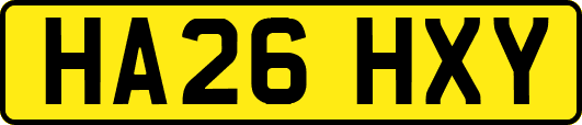 HA26HXY