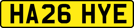 HA26HYE