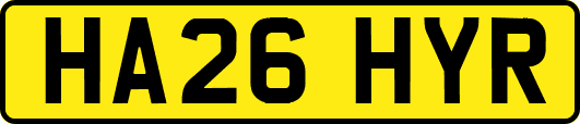 HA26HYR