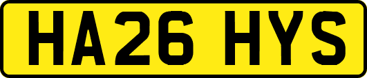 HA26HYS