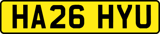 HA26HYU