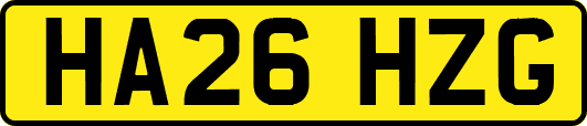HA26HZG