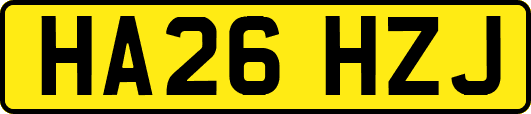 HA26HZJ