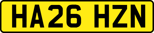 HA26HZN