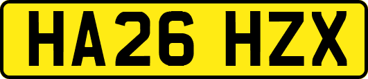 HA26HZX