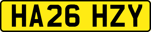 HA26HZY