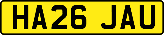 HA26JAU