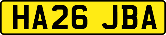 HA26JBA