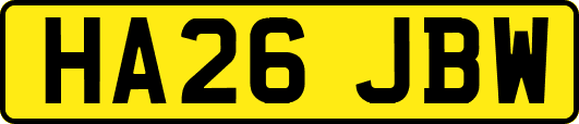 HA26JBW
