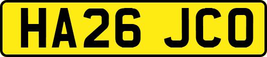 HA26JCO