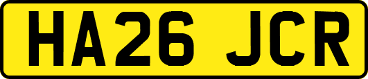 HA26JCR