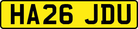 HA26JDU