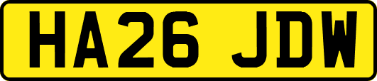 HA26JDW