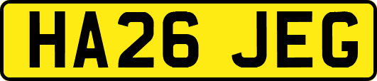 HA26JEG