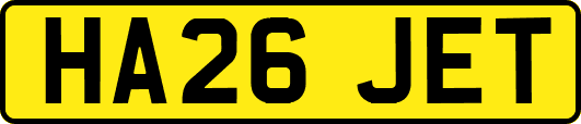 HA26JET