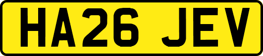 HA26JEV