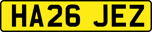HA26JEZ