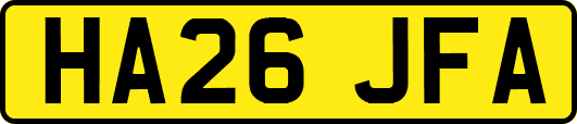 HA26JFA