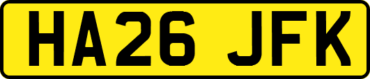 HA26JFK