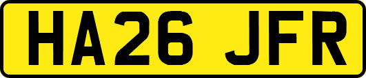 HA26JFR