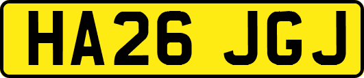 HA26JGJ