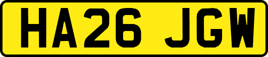 HA26JGW