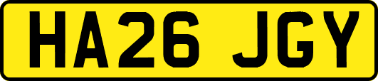 HA26JGY