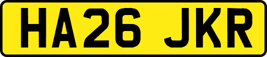 HA26JKR