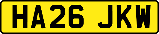 HA26JKW