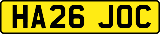 HA26JOC