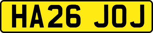 HA26JOJ