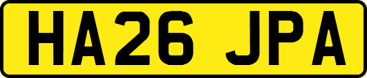HA26JPA