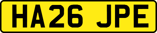 HA26JPE