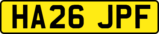 HA26JPF