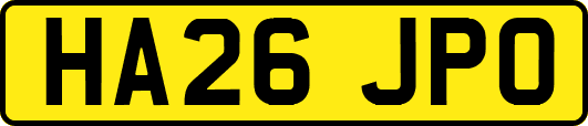 HA26JPO