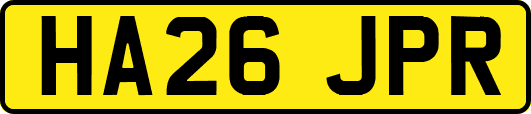 HA26JPR