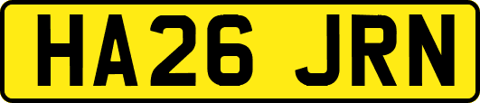 HA26JRN