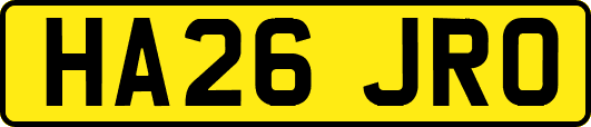 HA26JRO