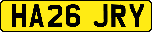 HA26JRY